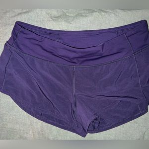 Lululemon Run Speed Up Mid Rise Short